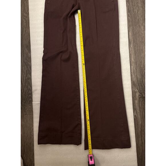 Joe’s Jeans Purple Wide Leg Trouser 26 Corporate Siren Classic Preppy Work Wear - Picture 7 of 11